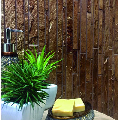 Dune Stone Mosaics Mozaiektegel - 30x30cm - 10.0mm - Copper