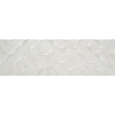 SAMPLE Colorker Bloom Carreau décoratif 32x100cm 10.4mm rectifié pâte blanche Moon