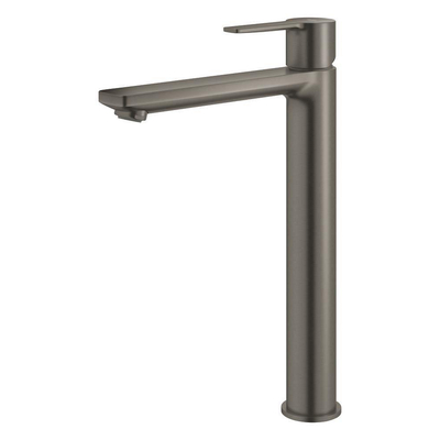 GROHE Lineare waterbesparende wastafelkraan xl-size m. gladde body brushed hard graphite