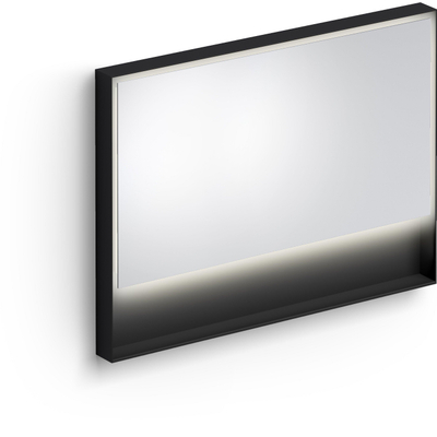 Clou Look at Me spiegel 110x80cm Led-verlichting IP44 Zwart mat