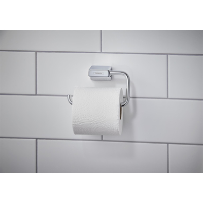 Hansgrohe AddStoris Q Closetrolhouder - zonder klep - hoogglans chroom