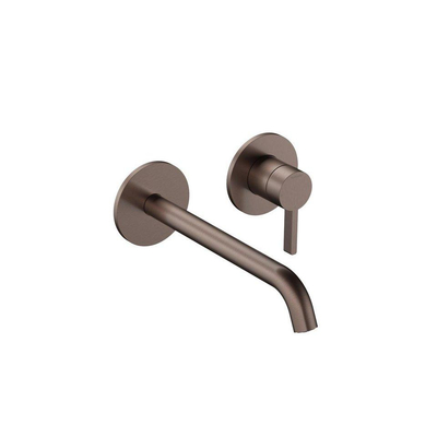 Hotbath Ace Mitigeur de lavabo encastré - partie finition - 20cm - partie encastrée - cuivre brossé PVD