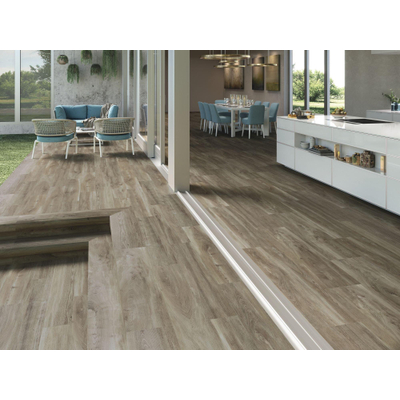 SAMPLE Baldocer Cerámica Belfast Vloer- en wandtegel gerectificeerd Hout look Walnut Mat