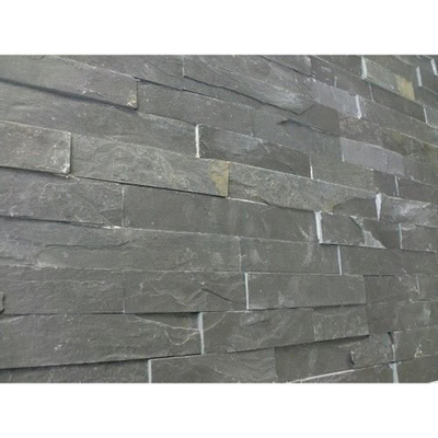 SAMPLE Kerabo Carrelage mural Schiste flatface stonepanel - slate - effet pierre naturelle - Breukruw Anthracite