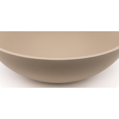 Zeza Element Waskom - 51x35.5x14.2 - solid surface - mat beige