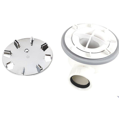 Crosswater Wastes bonde de receveur de douche blanc chrome