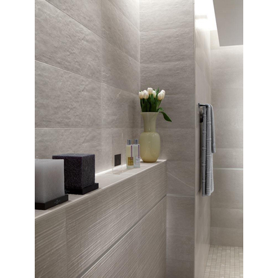 SAMPLE Fap Ceramiche Maku Grey Carrelage mural - aspect pierre naturelle Mat gris