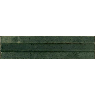 Ceralto Pavero Urban Wandtegel - 6x24cm - 13.5mm - Oliva - restpartij 4 dozen - OUTLET UDEN