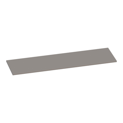 BRAUER Ocean Slim plan de toilette - 160x46x2cm - taupe mat