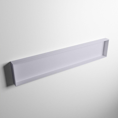 Mondiaz Easy nis 29.5x149.5x8cm voor Inbouw/opbouw 1 open vak Solid surface Cale/Cale