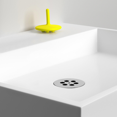 Clou Mini Wash Me lave-mains 48x32cm sans bonde Aluite Blanc mat