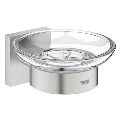 GROHE Start Cube porte-savon - avec support - montage mural - super acier