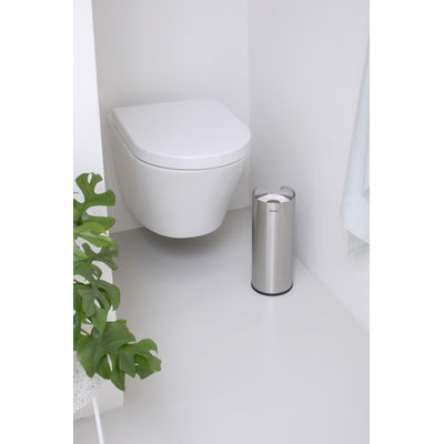 Brabantia ReNew Porte-rouleaux de réserve - 3 rouleaux - acier mat