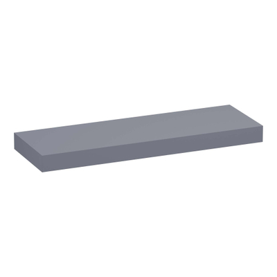 BRAUER Plan sous vasque MDF 140x50x10cm MDF Gris mat