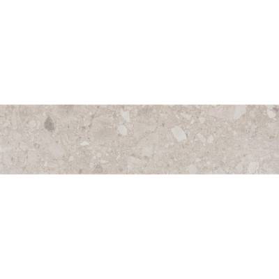 Vtwonen Carrelage de sol et de mur Composite 15x60cm 9mm rectifié R10 porcellanato Gris Clair