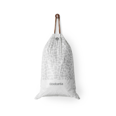 Brabantia PerfectFit Sac poubelle - fermeture à cordon - code L - 40-45 litres - 10 pièces/rouleau