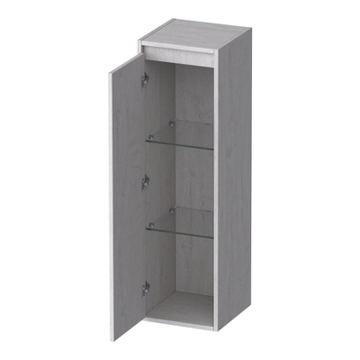 BRAUER Adore Wavy armoire haute - 120x35x35cm - 1 porte - ouvrant à gauche - sans poignée - Forest Seashell