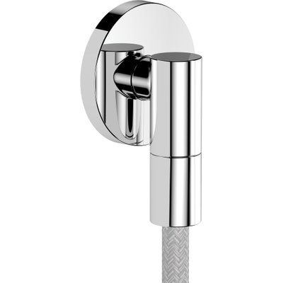 Hansgrohe FixFit Fine S wandaansluitbocht - chroom