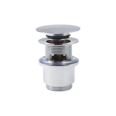 Clou InBe bonde stop/go avec capuchon de recouvrement plat rond chromé