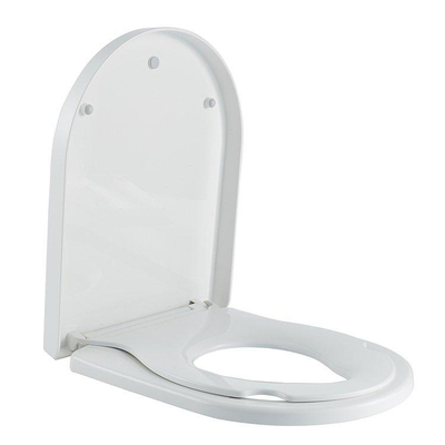 Wiesbaden Vesta Family toiletzitting softclose en quick release PP wit TWEEDEKANS