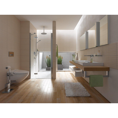 Emco Loft glashouder met glas chroom