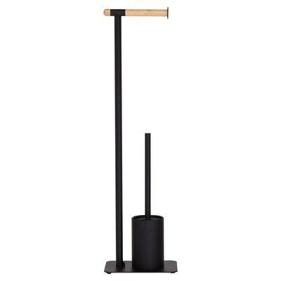 Sealskin Brix Serviteur WC Métal/Bois Noir