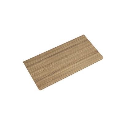 Saniclass Tops Topblad - 100x1.2x46cm - afgeronde hoeken - warm eiken
