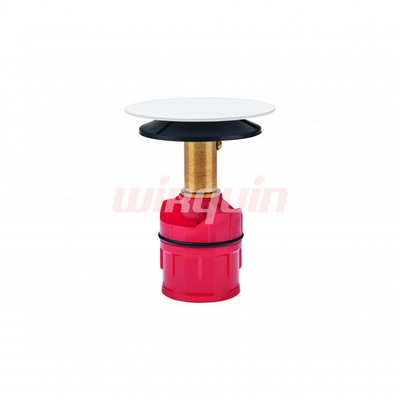 Wirquin Nano 6.7 Wastafelsifon - pop-up waste - wit