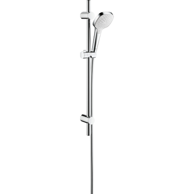 Hansgrohe Myselect e glijstangset - met handdouche 65 cm - diameter 11cm - met 3 straalsoorten - met doucheslang en verstelbare wandsteun - hoogglans chroom