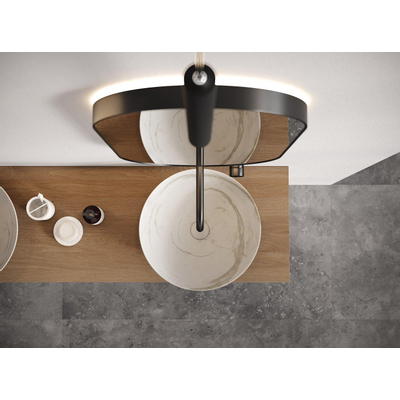 Looox sink collection vasque à poser diamètre 40cm calacatta