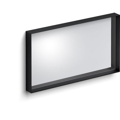 Clou Look at Me spiegel – rechthoek – 90x50 cm – zonder verlichting – Zwart mat