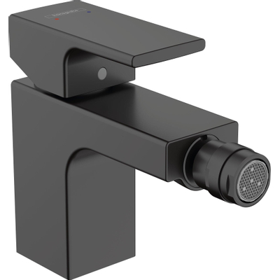 Hansgrohe Vernis bidetkraan met waste mat zwart