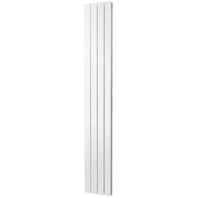 Plieger Cavallino Retto designradiator verticaal dubbel middenaansluiting 1800x298mm 817W mat wit