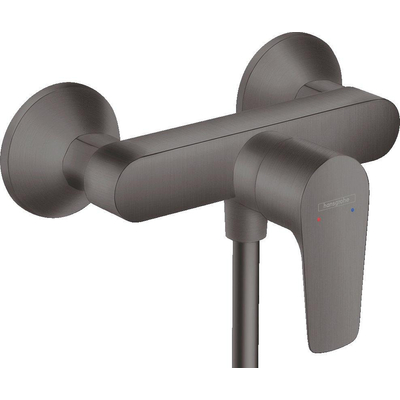 Hansgrohe Talis e Eengreeps douchemengkraan - opbouw - glans zwart chroom