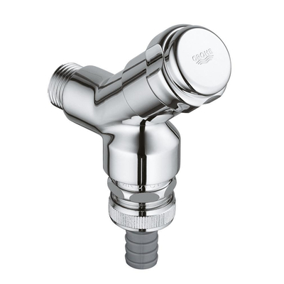Grohe Eggemann Beluchterkraan - met keerklep - 1/2 inch - chroom