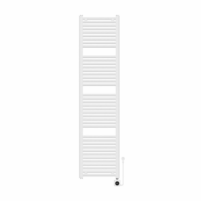 Wiesbaden Elara radiateur électrique Smart WiFi 181,7 x 45 cm brillant blanc