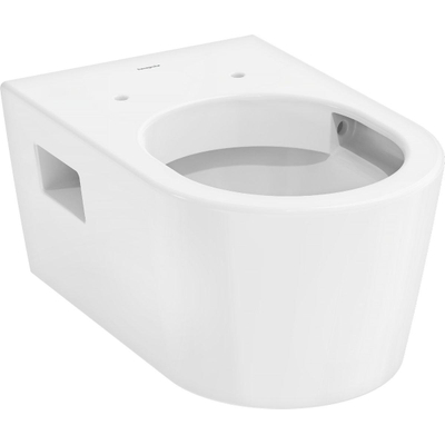 Hansgrohe EluPura Original S WC suspendu 54x36cm - sans rebord - AquaChannel Flush - céramique - blanc brillant