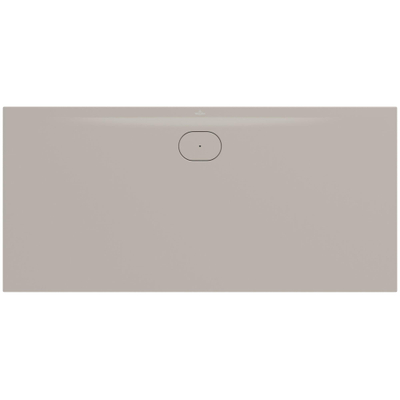 Villeroy & Boch Ecora douchebak - 170x80x3.5cm - afvoer lange zijde - almond (beige)