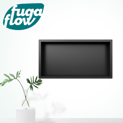 FugaFlow Eccelente Acces Inbouwnis - 30x60x10cm - Mat zwart - Black Friday -