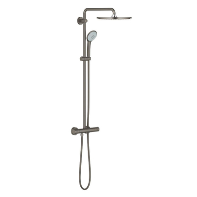 Grohe Euphoria XXL Regendoucheset Opbouw - hoofddouche 31cm - handdouche rond - brushed hard graphite (antraciet)
