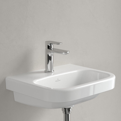 Villeroy & Boch Architectura fontein - 45x38cm - 1 kraangat - zonder overloop - White Alpine (glans wit)