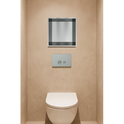 Hotbath &MORE Boîte d'encastrement ou niche encastrée - 30x30x10 - ACIER INOXYDABLE 316