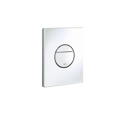 GROHE Nova cosmopolitan Plaque de déclenchement WC verticale/horizontale blanc