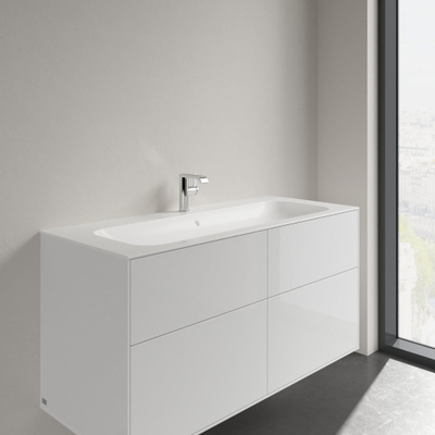 Villeroy & Boch Finion Lavabo pour meuble 120x50cm 1 trou de robinet avec trop-plein caché Ceramic+ stone white