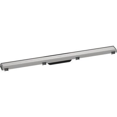 Hansgrohe RainDrain Match douchegoot - 90cm - brushed stainless steel (rvs)