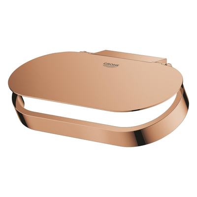 Grohe Selection Closetrolhouder met deksel - warm sunset (koper)