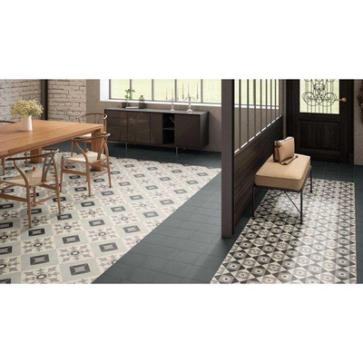 SAMPLE JOS. Hidro Carreau décoratif 20x20cm 8.3mm porcellanato Coffebreak Black