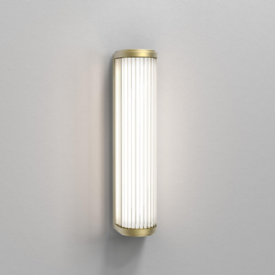 Astro Versailles 370 LED Wandlamp 37x8x8cm IP44 verlichting geintegreerdmat goud OUTLETSTORE