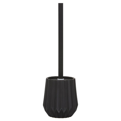 Sealskin Arte Brosse de toilette avec support Céramique Noir