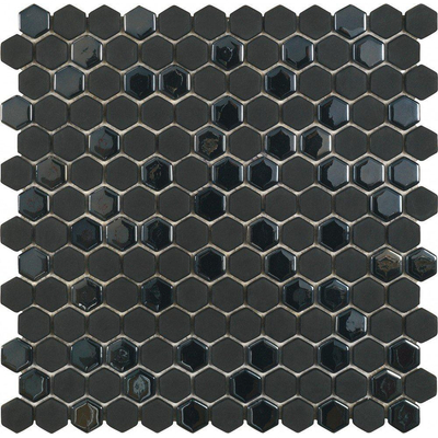 Dune Contract Mosaics Mozaiektegel - 29.7x30.1cm - 6.0mm - Zwart - per stuk